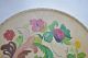Vintage Norwegian Telemark Rosemaling Wooden Plate Rare Colors Other Antique Woodenware photo 1