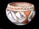 1930 - 40 ' S Southwestern Polychrome Pot Bowl Pottery Mexico Pie Crust Teardrop The Americas photo 6