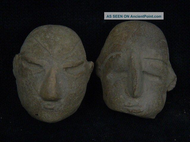 Ancient Teracotta Mother Goddess 2 Head Indus Valley 2000 Bc S4492 Holy Land photo