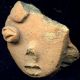 Pre - Columbian 3 Michoacan Clay Figure Heads,  Ca; 500 - 100bc The Americas photo 3