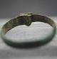 Lovely Ancient Medieval Bronze Wedding Ring With Heart Design 15th C Other Antiquities photo 3