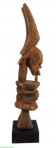 Igbo Shrine Ikenga Horned Stand Nigeria Africa Was $290 Sculptures & Statues photo 1