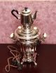 Vintage Russian Electric Samovar / Tea Urn From Tula & Tea Pot Other Antiquities photo 1