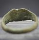 Rare Ancient Viking Inscribed Bronze Finger Ring With Runes Other Antiquities photo 3