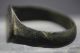 Ancient Viking Bronze Decorated Finger Ring British Found Other Antiquities photo 2