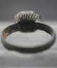 Ancient Norman Bronze Finger Ring With Glass Insert 11th - 12th C Other Antiquities photo 3
