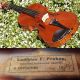 Fine Czech Violin By L.  F.  Prokop,  Chrudim,  1924.  Wonderful Tone String photo 3