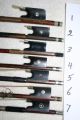 Old Antique 6 Violin 1 Cello Bow Pernambuco 1 Silver Repair French? German?bogen String photo 3