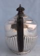 Victorian Half Fluted Sterling Silver Tea Pot James Deakin 1901 Sterling Silver (.925) photo 1