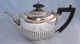 Victorian Half Fluted Sterling Silver Tea Pot James Deakin 1901 Sterling Silver (.925) photo 2