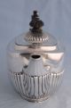 Victorian Half Fluted Sterling Silver Tea Pot James Deakin 1901 Sterling Silver (.925) photo 3