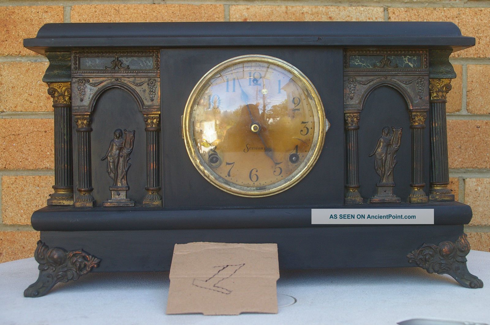 Vintage Sessions Mantle Clock Clocks photo