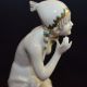 Galluba - Hoffman Art Deco Porcelain Figure Of Resting Girl,  Germany,  C.  1910 Figurines photo 3