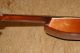 Antique German Guitar Lute - Fine Woods - Straight Neck - Needs Some Repair String photo 11