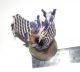 Handmade Antique Cow Bronze Bell With Strap Primitives photo 9