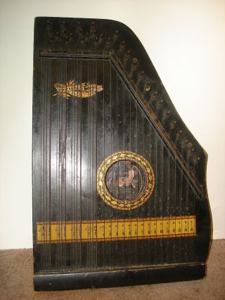 Menzenhauer ' S Guitar Zither,  Oscar Schmidt Patented 1894 photo