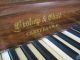 Rare Antique 1846 Empire Rosewood Bishop & Child Melodeon Reed Organ Keyboard photo 2