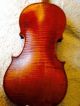French Victorian Violin - C.  Buthod/paris - Strad Carved Scroll - Excl.  Playing Cond. String photo 3
