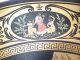 Hanging Plate 9 1/2 Inches Hand Made In Greece 24kt Gold Trim Greek photo 3