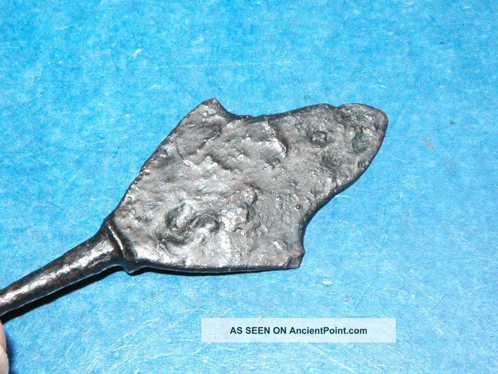 Mongol Arrowhead (extremely Rare Style) 65 Mm Gs Other Antiquities photo