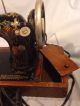 Antique 1919 Singer Sewing Machine - Model 99 - 13 W/ Case And Sewing Machines photo 3