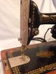 Antique 1919 Singer Sewing Machine - Model 99 - 13 W/ Case And Sewing Machines photo 5