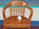 Boling Antique Office Lawyers Banker Chair 3 Post-1950 photo 1