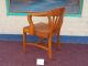 Boling Antique Office Lawyers Banker Chair 3 Post-1950 photo 3