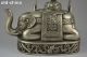 China Collectible Decorate Handwork Old Tibet Silver Carve Elephant Teapot Tea/Coffee Pots & Sets photo 1