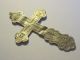Very Large Medieval Vintage Artefact Silver Cross Pendant - Amulet British photo 2