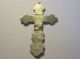 Very Large Medieval Vintage Artefact Silver Cross Pendant - Amulet British photo 3