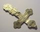 Very Large Medieval Vintage Artefact Silver Cross Pendant - Amulet British photo 7