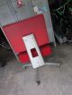 Vintage Good Form Red Office Chair Steampunk Modern Industrial Propeller Tanker Post-1950 photo 4