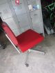 Vintage Good Form Red Office Chair Steampunk Modern Industrial Propeller Tanker Post-1950 photo 7