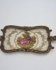Antiques French Porcelain W/ Bronze Mounted Tray Couple Signed Gregorand Platters & Trays photo 8