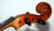 Fine Old Czech 4/4 Violin - Label Antonius Stradivarius Cremonensis Anno 1718 String photo 4
