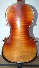 Fine Old Czech 4/4 Violin - Label Antonius Stradivarius Cremonensis Anno 1718 String photo 6