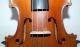 Fine Old Czech 4/4 Violin - Label Antonius Stradivarius Cremonensis Anno 1718 String photo 7