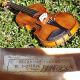 Vintage Czech Violin By B.  Dousa,  Budvicii,  1926.  Smooth,  Sweet Sound. String photo 3