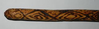 Old Aboriginal Pokerwork Stick photo