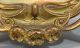 Large Rare Antique Gold Gilt Spelter Art Nouveau Women & Flowers Gilbert Clock Clocks photo 8
