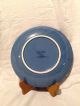 Nautical Collector Plate American Atelier Blue Stoneware Sailboat Dish Plate Plates & Chargers photo 1