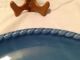 Nautical Collector Plate American Atelier Blue Stoneware Sailboat Dish Plate Plates & Chargers photo 4