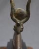 Authentic Egyptian Bronze Large Statuette Of An Oxyrhynchos Fish,  30th - 26 Dynast Egyptian photo 3