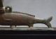 Authentic Egyptian Bronze Large Statuette Of An Oxyrhynchos Fish,  30th - 26 Dynast Egyptian photo 6