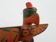 Vintage Kwak Indians British Columbia Totem Pole - Native American - Hand Carved Native American photo 1