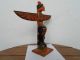 Vintage Kwak Indians British Columbia Totem Pole - Native American - Hand Carved Native American photo 3