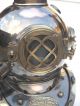 Maritime Antique Diving Divers Helmet Solid Copper & Brass 18 ' U.  S Navy Mark V Diving Helmets photo 5
