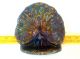 Hubley Peacock Solid Cast Iron Statue Paint 1910 Doorstop Door $540 Metalware photo 5