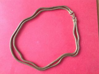 Metal Detector ' Beach Find ' A Lovely ' Double ' 16 Ins Necklace photo